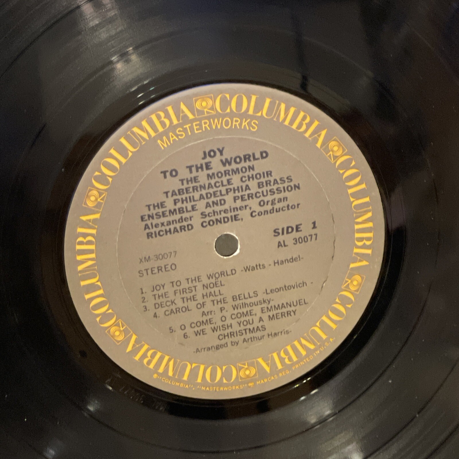 Joy To The World (Vinyl) Columbia Masterworks XM 30077 VG LP Record Album thumbnail 7