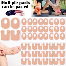12  U Shaped Felt Callus Pads Metatarsal Pads Forefoot Foot Pads Pain Relief USA