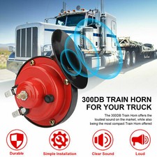 Super Loud Car 300db Tone Snail Electric Air Train Horn Siren Motorcycle Us Super Loud Car 300db Tone Snail Electric Air Train Horn Siren Motorcycle Us