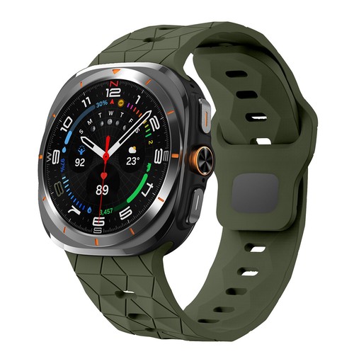 NO Gaps Sport Miękki silikonowy pasek do Samsung Galaxy Watch 7 Ultra 2025 Band NOWY - Zdjęcie 11 z 20