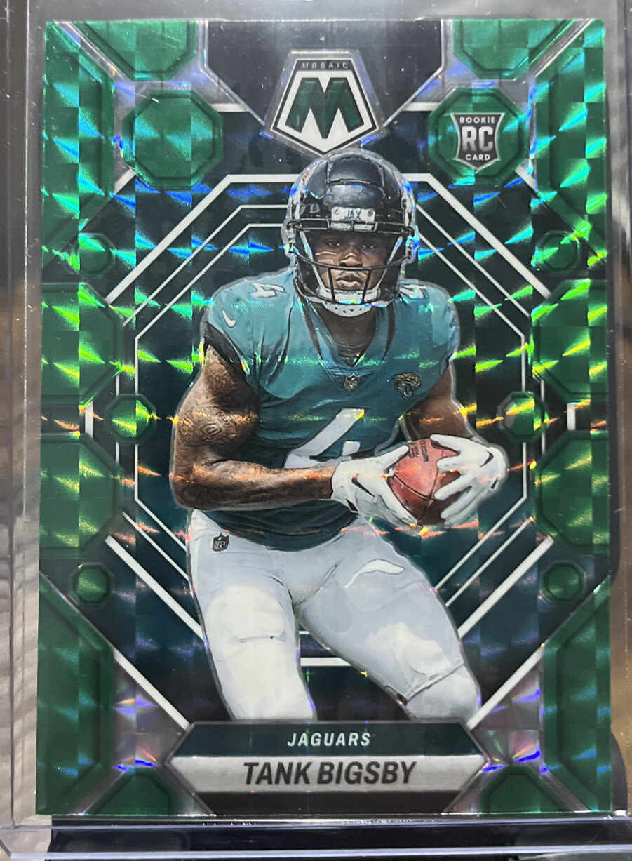 2023 Panini Mosaic Green Prizm Parallel Tank Bigsby #364 RC Jaguars