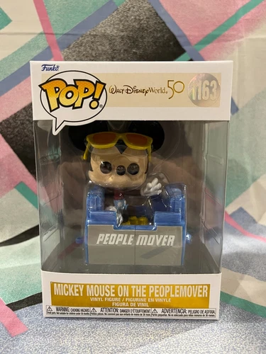 Mickey Mouse on the Peoplemover - Pop Vinyl - 1163 - Disney - 50th Anniversary