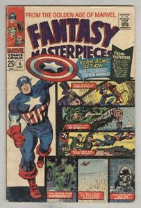 Fantasy-Masterpieces-5-October-1966-VG-Golden-age-Captain-America