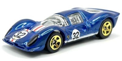 ミニカー Hot Wheels Ferrari 330 P4 Hot Wheels FERRARI 330 P4 Blue 2010 HW Garage #84/214 Car 1