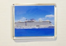 REFRIGERATOR MAGNET NORWEGIAN VIVA CRUISE SHIP - 3.5”x 3”