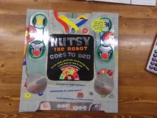 Nutsy The Robot Goes To Bed Hardcover Book by Mark Shulman 