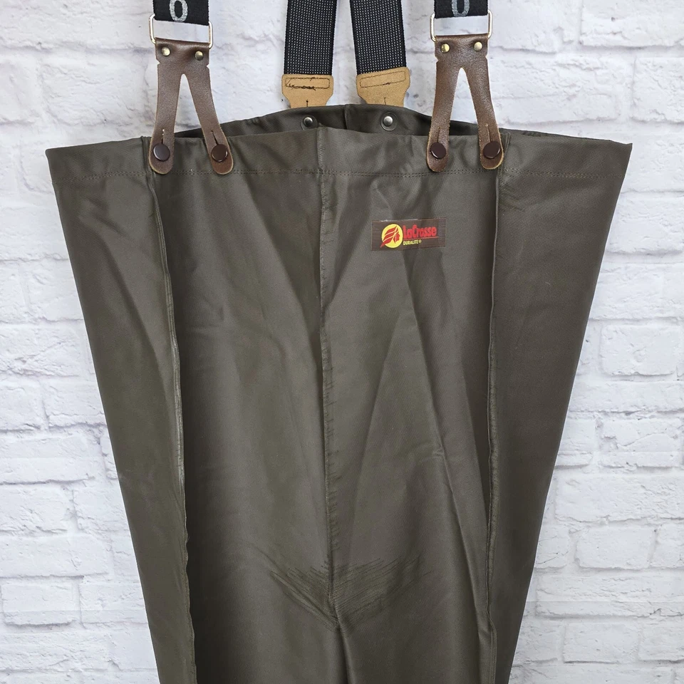LaCrosse Mens XL Chest Waders Duralite Durable Waterproof Outdoor Gear W/booties - Image 4 of 4