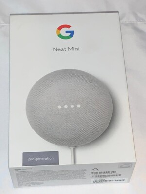 Google Nest Mini 2nd Gen         ****  IMMACULATE IN OPEN BOX ****(