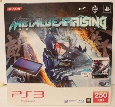 PS3メタルギアライジング斬奪パッケージ 本体 CECH 4000B メタルギア