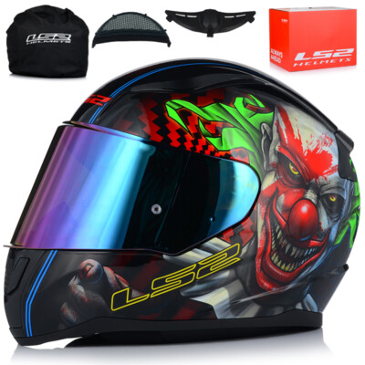 Motorradhelm LS2 FF353 RAPID II Happy Dreams +2 Visiere Integralhelm Helm XS-3XL