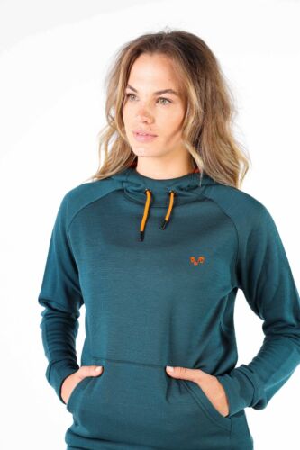 Merino Hoodie - 100% Merinowolle - Kapuzenpullover - Unisex - l Woolona - Bild 17 von 19