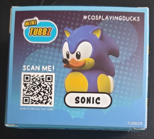 MINI TUBBZ Sonic l'anatra del riccio nuova in confezione - Foto 2 di 6