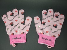 The Cr me Shop Disney Minnie Mouse Bath Mitt Skin Smoothing Exfoliating Gloves