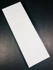 New WHITE Gift Box for Necktie L 14" x W 5" x D .75"