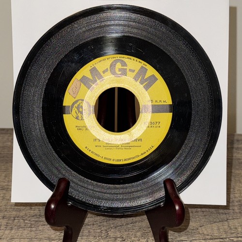CONWAY TWITTY: It'a Only Make Believe / I'll Try 45 Vinyl Schallplatte "VG"