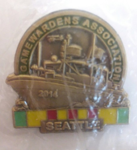 AUTHENTIC GAMEWARDEN ASSOCIATION SEATTLE LAPEL/HAT PIN