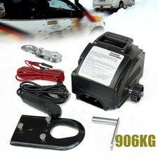 12v 300w Portable Electric Winch 2000lb Remote Towing Hitch Truck Trailer Boat 12v 300w Portable Electric Winch 2000lb Remote Towing Hitch Truck Trailer Boat