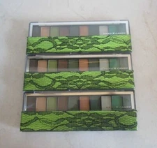 HARD CANDY (LOT OF 3) TOP TEN EYESHADOW COLLECTION GREEN WITH ENVY 0.4 OZ