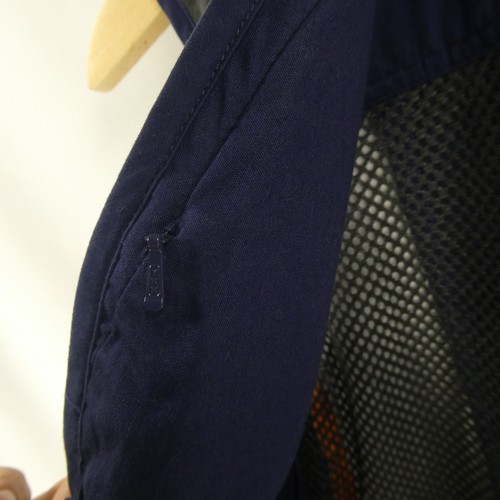 ORVIS Men's Blue Gray M Suede Vest Field Hunting Shooting Clay Target Utility - Picture 13 of 14