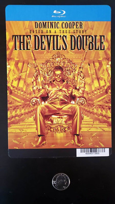 The Devil's Double - Blockbuster Video BACKER CARD MINI ART POSTER 5X8 ...
