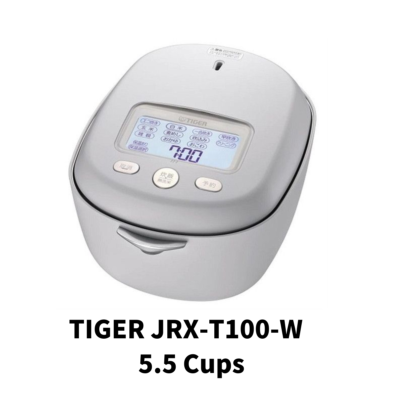 #ad TIGER JRX T100 WT Pressure IH Rice Cooker 5.5 cup AC 100V 50 60 Hz from Japan $840.99