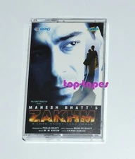 Zakhm - Hit songs Indian Bollywood cassette (not CD) M.M. Kreem Kumar Sanu