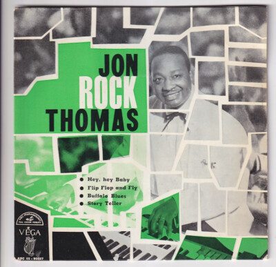 Jon THOMAS * 6T's USA R&B NEW BREED MOD JAZZ SOUL * 1961 FRENCH 7'' EP * Listen!