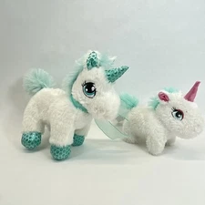 Unicorn Plush Lot Of 2 Stuffed Animals Dan Dee Collector’s Choice & Hugfun Cute