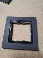 Hager Kallysta WK861 - Plaque Ardoise Epure MINERA NUIT Kallysta (1 Plaque)