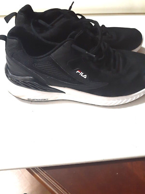 Fila Energized US size 10 black made in Vietnam