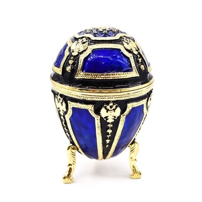 Easter Egg Storage Box for Creative Home Decoration Box Enamel Decor Jewelry Box