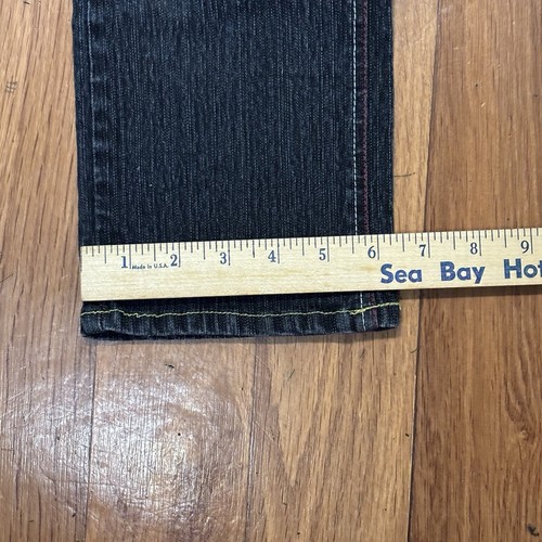 Kamikaze Stretch Tapered Jeans Womens Size 14 Measures 31X30 Hip Hop Street Y2K - Picture 10 of 12
