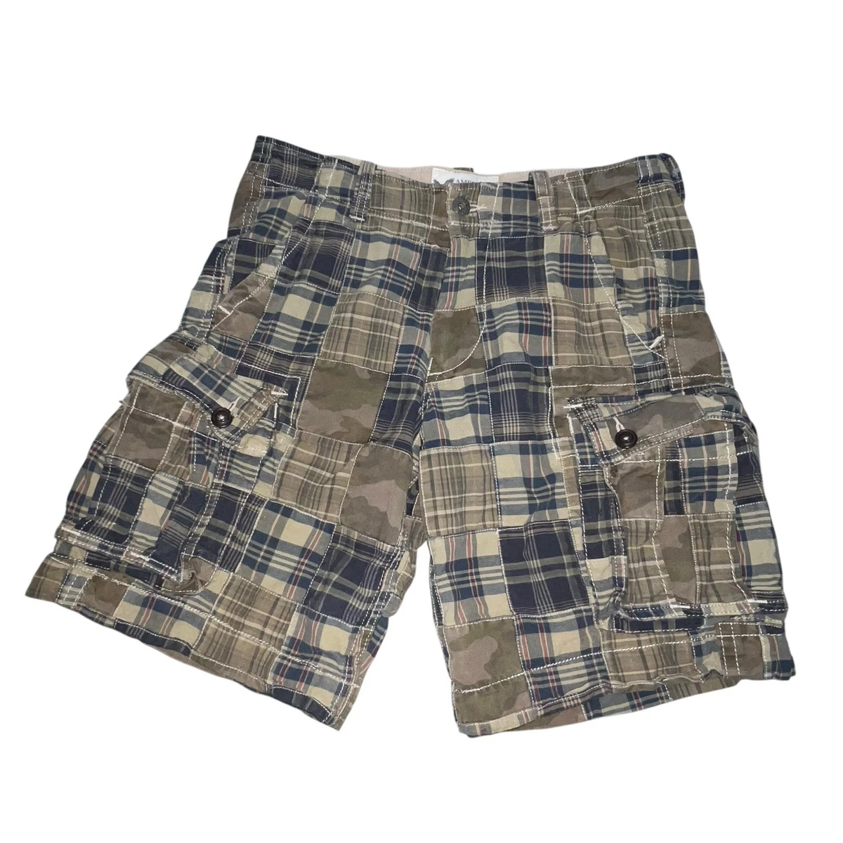 JACK & JONES Short cargo Zeus Garçon Olive Night