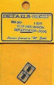 Details West 353 HO Scale Rear-View Mirrors -- For Locomotives - 3
