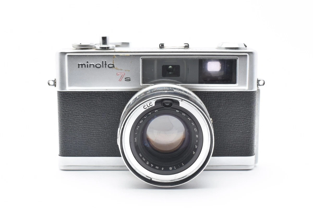美品 ミノルタ HI-MATIC 7s 明るい45mm F1.8 革ケース付 Minolta Hi-Matic 7S Film Cameras for sale | eBay