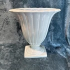 Genuine Haeger Pottery 75th Anniversary Vase Planter Teal Blue 10” Tall