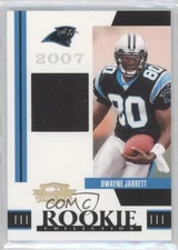 2007 Donruss Threads Rookie Collection Materials /500 Dwayne Jarrett #RCM-19 RC