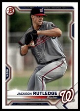 Jackson Rutledge #BP-103 2021 Bowman Prospects