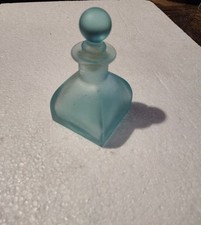 Set Of 5 Glass Bottles 5 Tall And 4 Bases