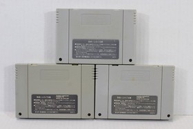 Lot 3 Super Donkey Kong Country 1 2 3 Nintendo Super Famicom SFC SNES JP Japan