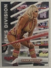 2021 Topps Women’s Division WWE Wrestling Dana Brooke Roster Insert Card R-5