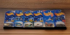  Hot Wheels Vintage Lot Of 6 Various Random Diecast Vehicles- 1995 to 2003 - NOS