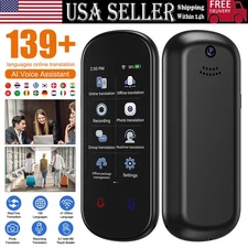 139+ Languages Translator Device 3.1" Touch Screen Two-Way Real Time Translator~