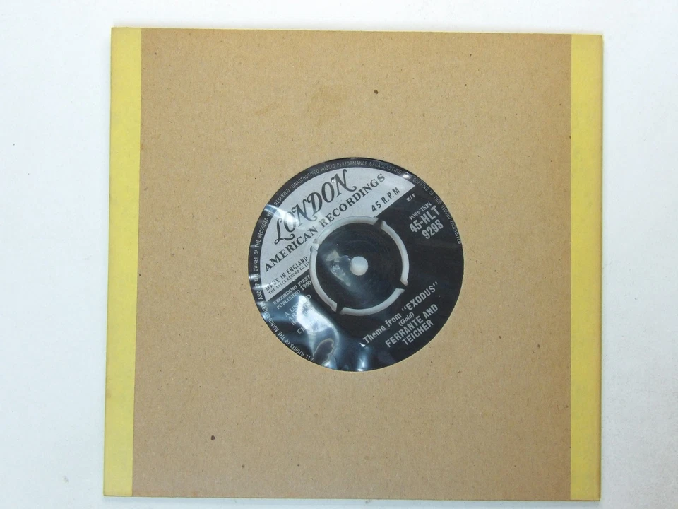 Ferrante And Teicher:  Theme From "Exodus"  1960   UK  7" - Image 2 of 3