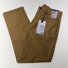Levi's Men's 511 Slim Tech Pants Brown Stretch Tapered UPF50 Sz 33x32 NWT