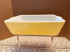 Vintage Pyrex 503-B Refrigerator Dish Primary Yellow 1.5 Qt no lid