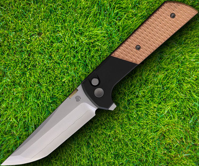 North Mountain Blade Folding Knife 3.5'' SLD-Magic Steel Blade Aluminum/Copper