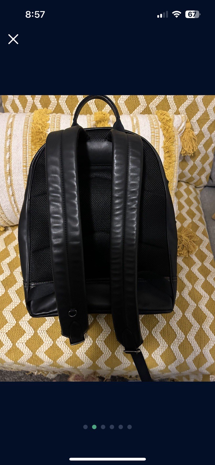 Coach Backpack - image 2