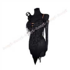 jz Handmade Women Samba Ballroom Swing Salsa Rumba Latin Dance Dress RHYTHM