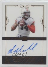 2015 Leaf Clear Base Auto Bronze Nick Marshall #BA-NM1 Auto 0af